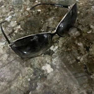 Roberto Cavalli VARISCITE 500S Sunglasses 05B PALLADIUM BLACK Roberto Cavalli Oversized Black Sunglasses for Women for  main image 4